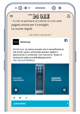 信息流原生廣告